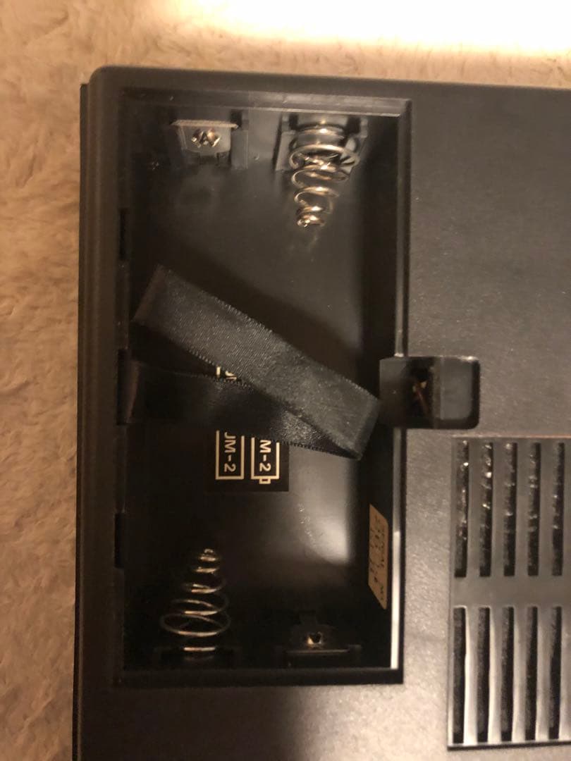 カセットテープレコーダー　船井電気　昭和レトロ