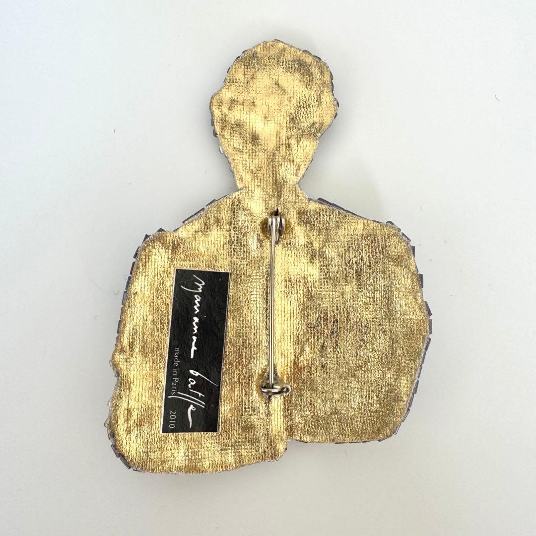 マリアンヌバトル　 イヴ・サンローラン ブローチ