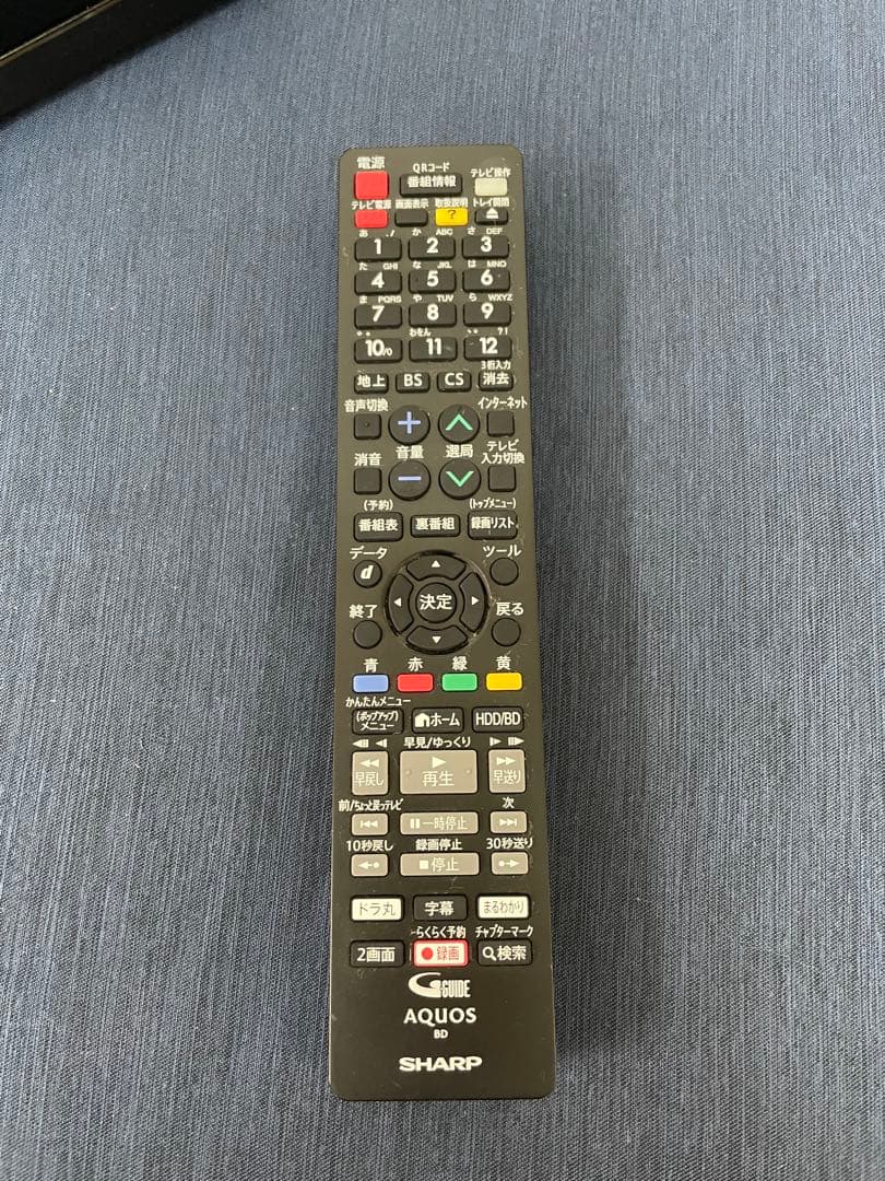 SHARP AQUOS BD-NW510 ブルーレイレコーダー　シャープ