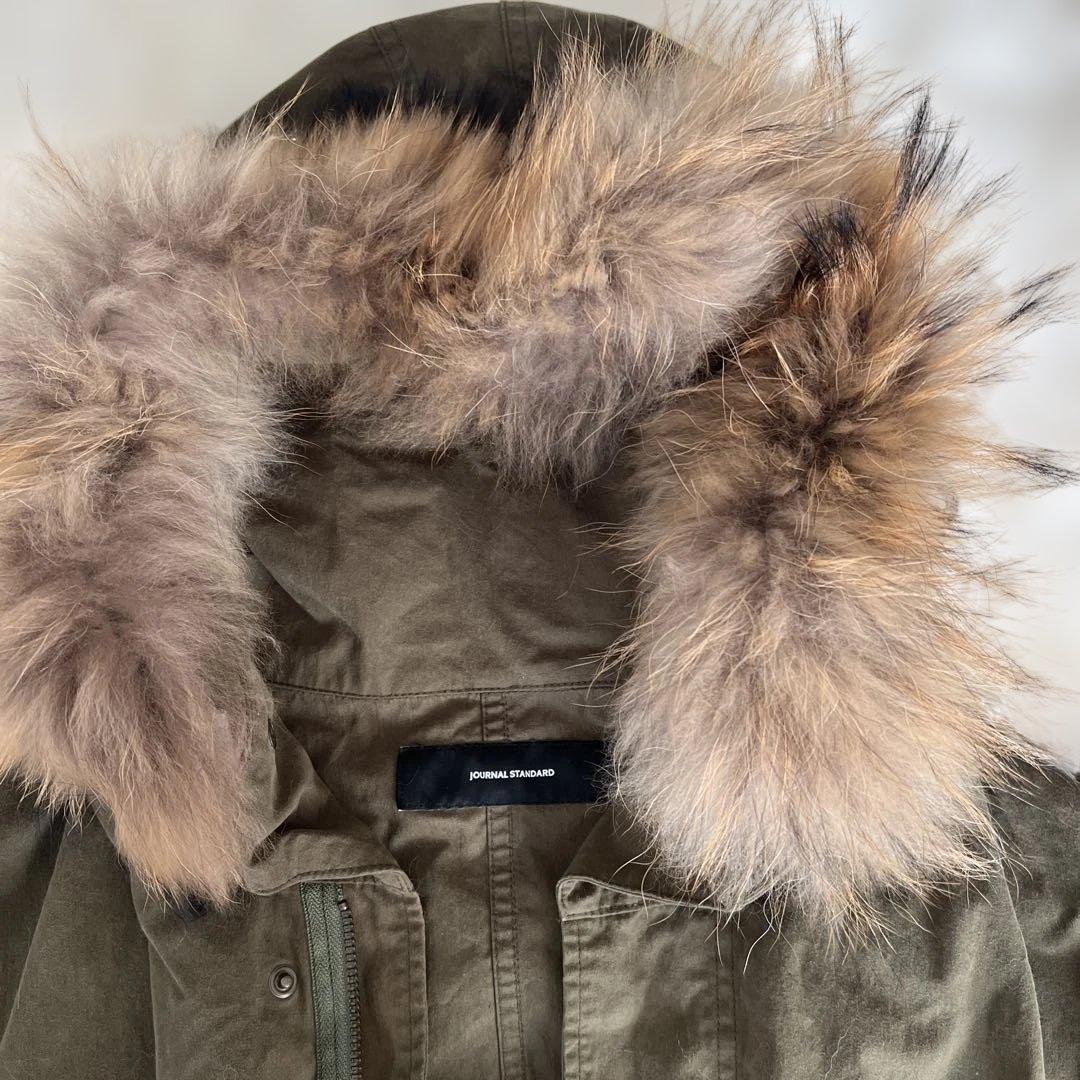 美品未使用　ジャーナルスタンダード ファー、インナー付きコート