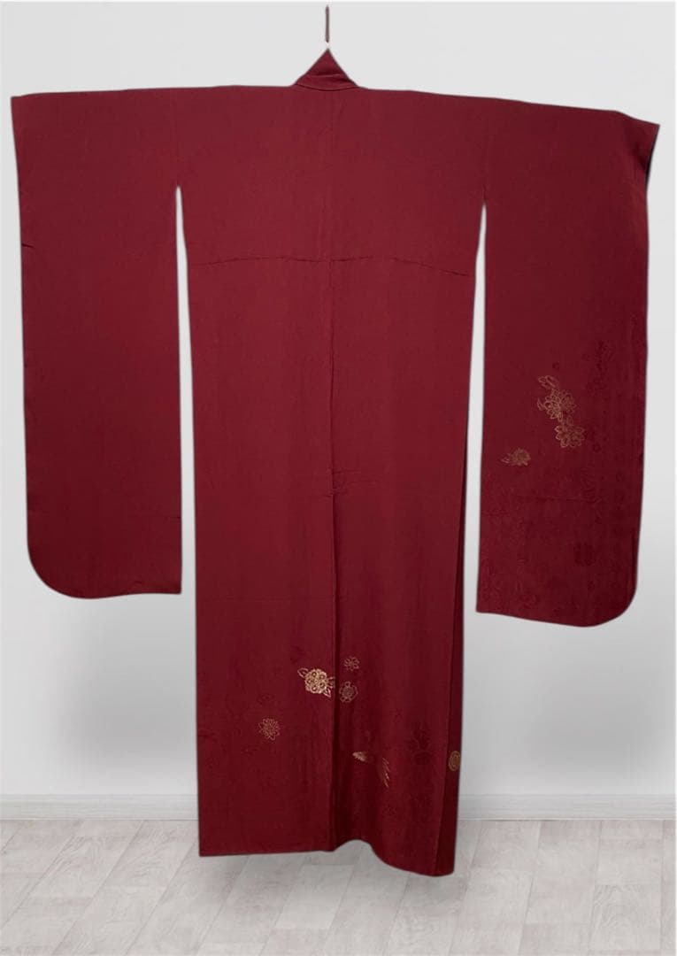 本日限定価格！！振袖フルセット 山本寛斎 小物フルセット 赤 レッド