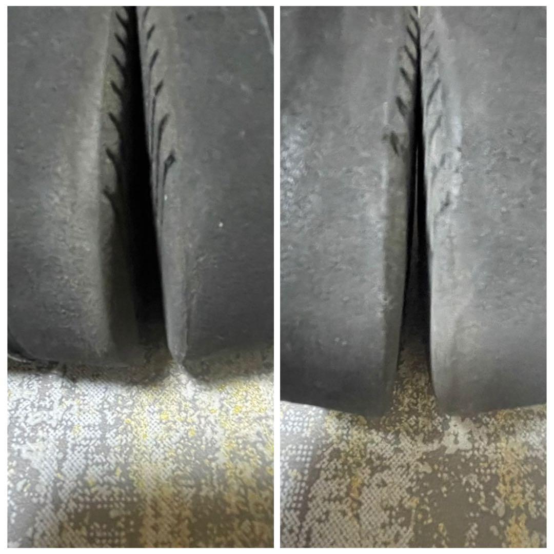 ★美品★オーロラシューズ ミドルイングリッシュ【26】ブラック ビブラムソール