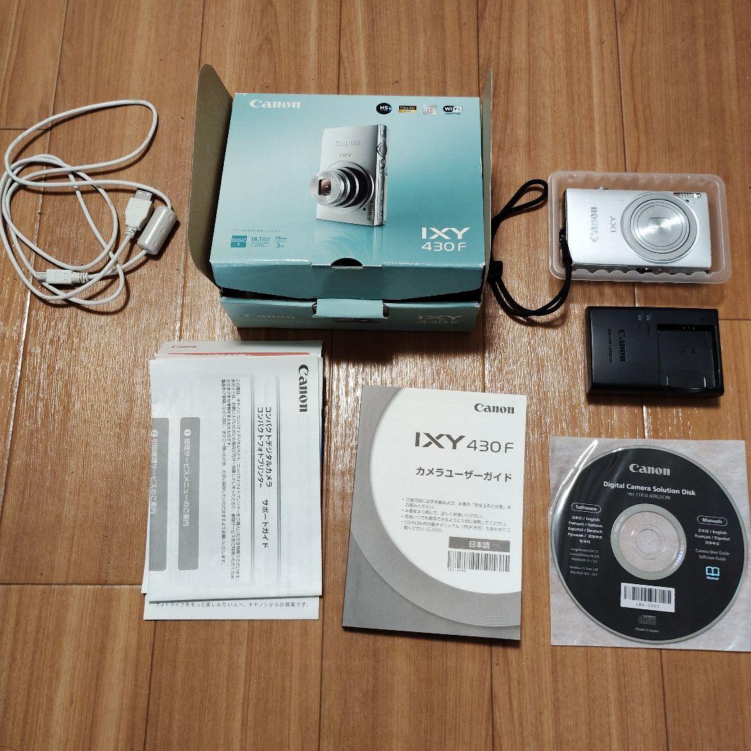 キャノン デジカメ IXY 430f　シルバー