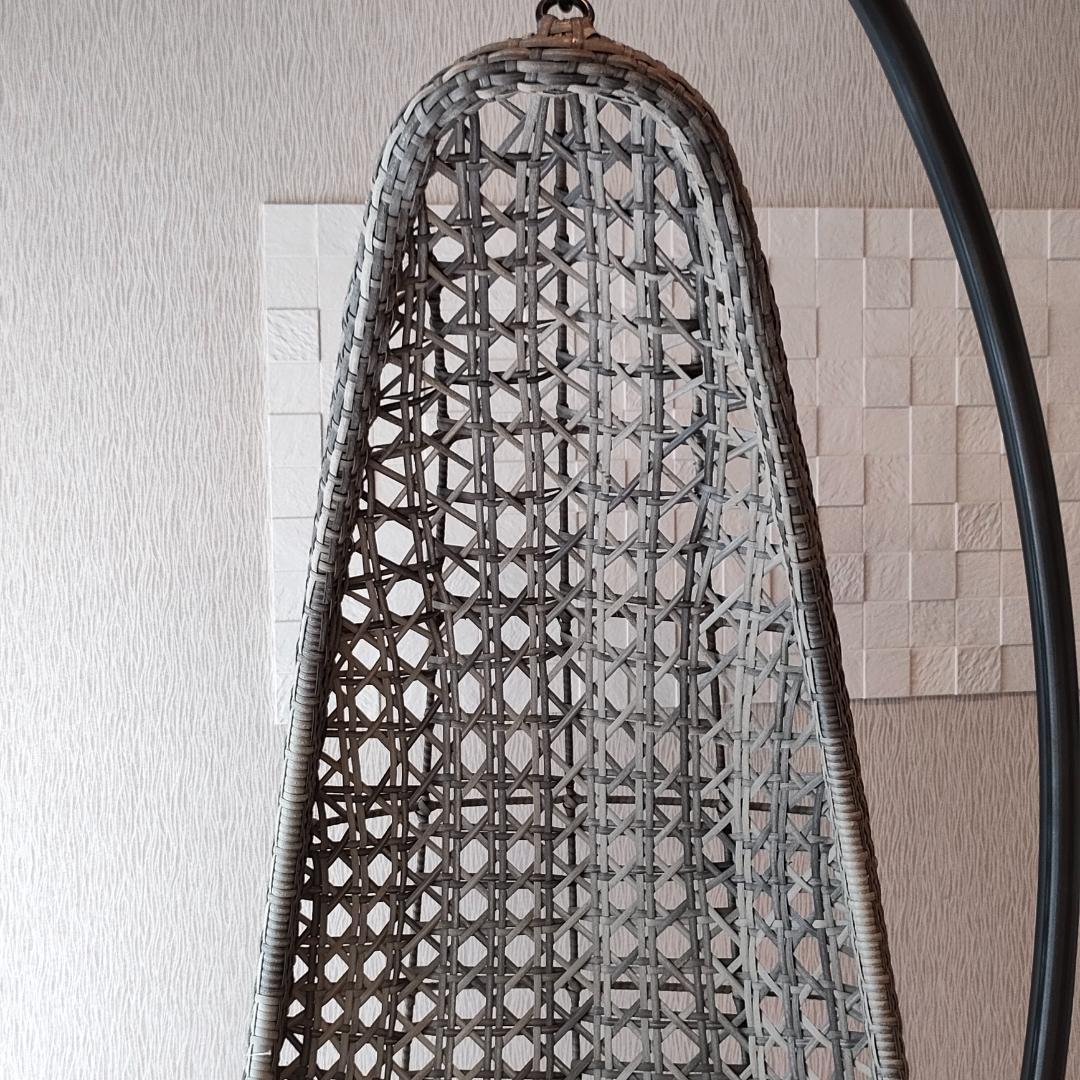 ＜引取り限定＞ハンギングチェア　ハンモック　スウィング　クッション付き