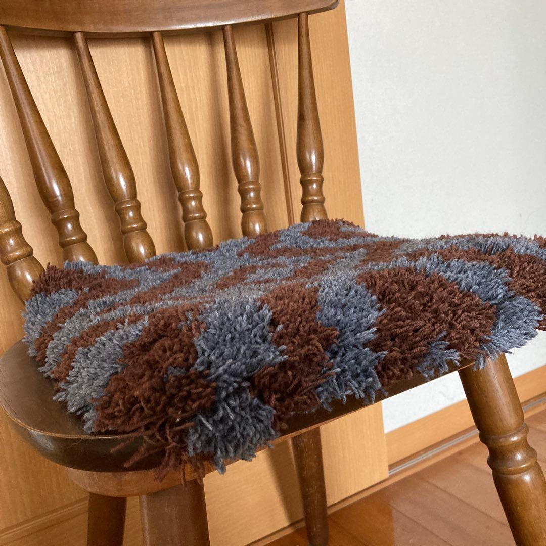 ノッティング織　椅子敷き