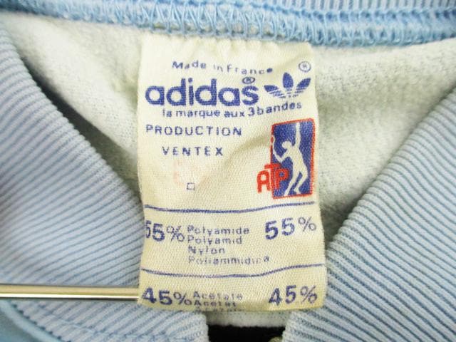 adidas アディダス＜フランス製 ATP ジャージ＞●M2259c