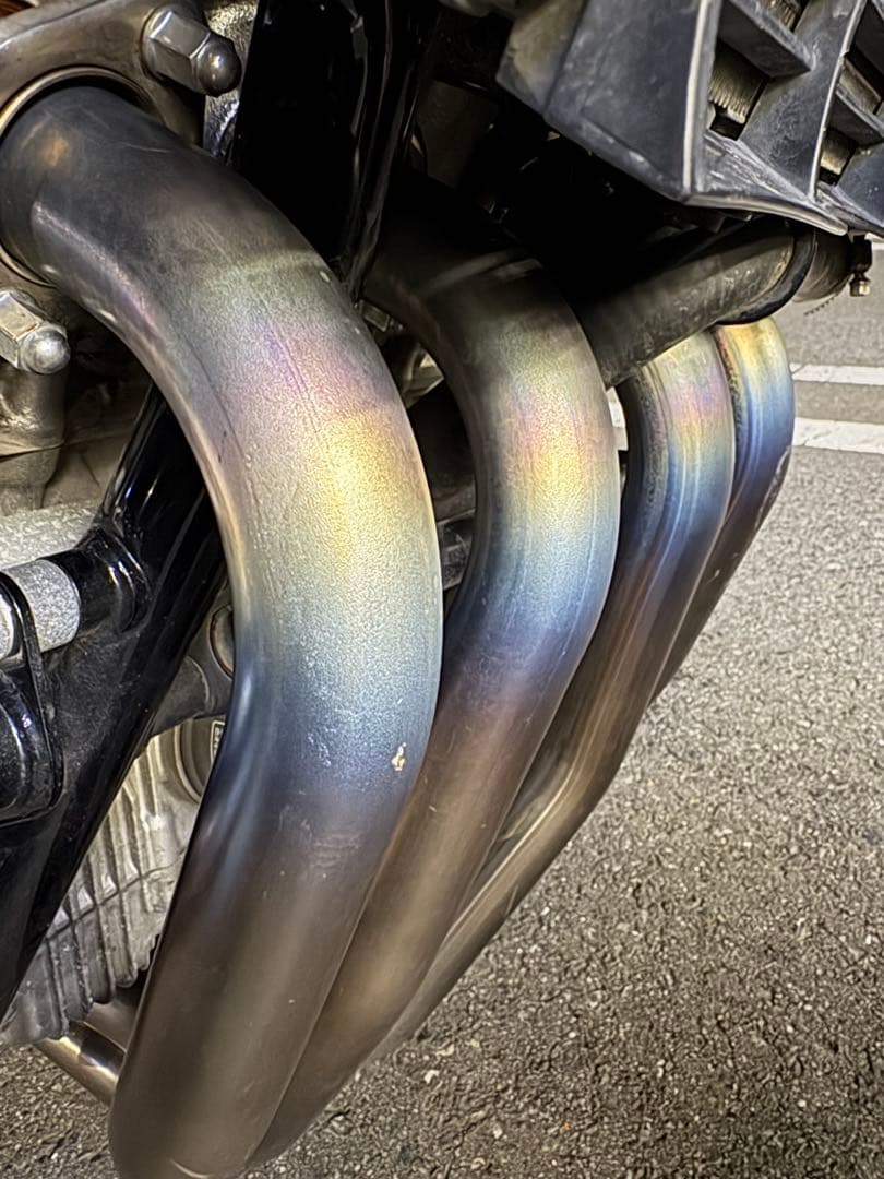 最終値下げMoriwaki チタンマフラー cb400sf nc42