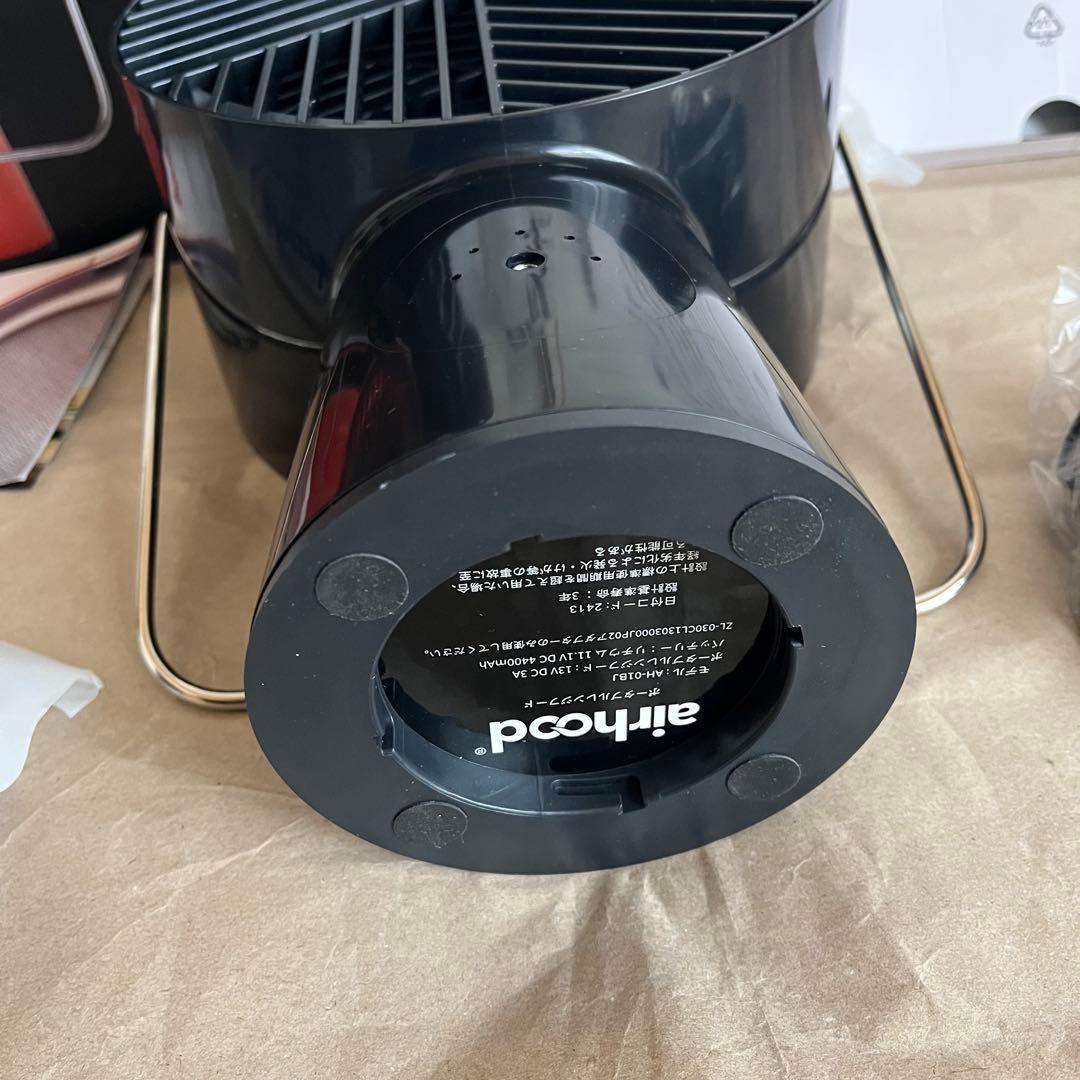 【ほぼ未使用】AH-01BJ airhood コードレス 動作確認済み 希少