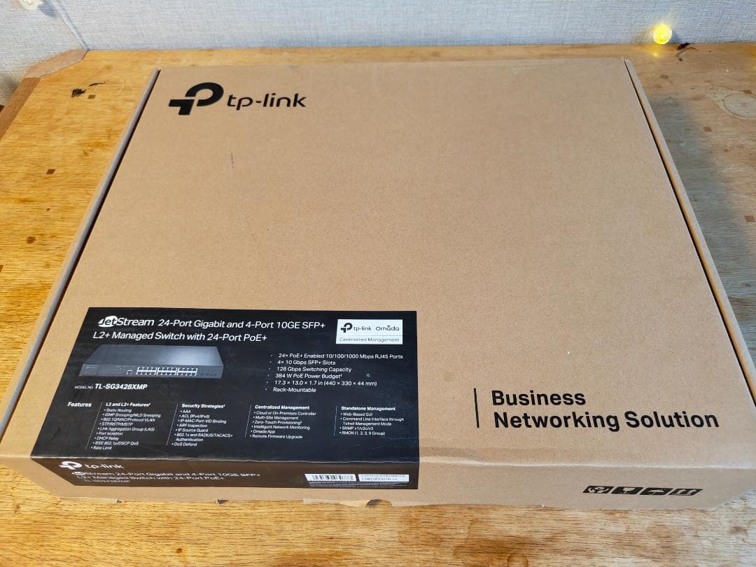 TP-Link JetStream TL-SG3428XMP スイッチングハブ