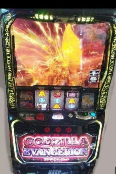 パチスロ実機 ゴジラ対エヴァンゲリオン スマスロユニット