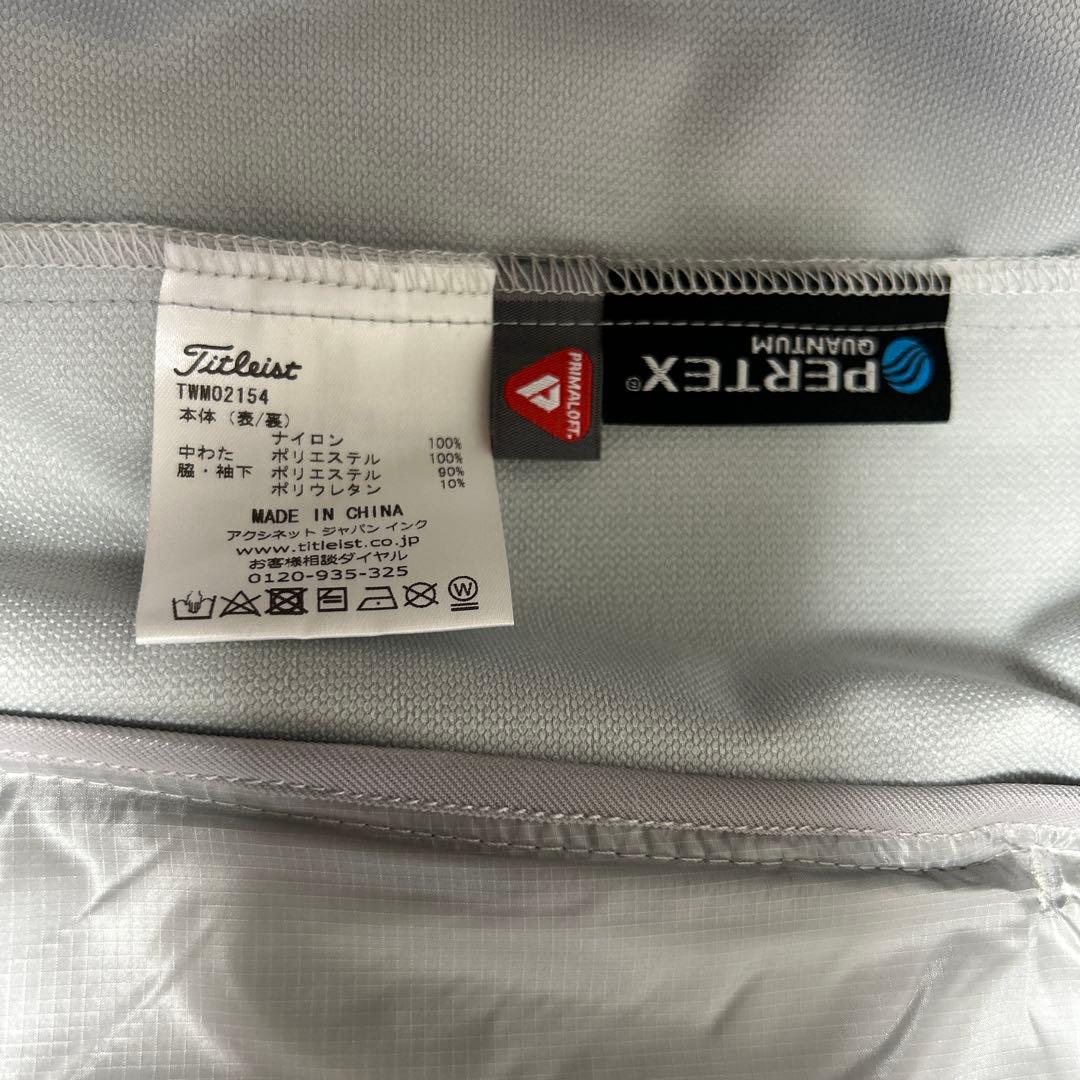 Titleist タイトリスト　ジャンバー ジャケット　M シルバー