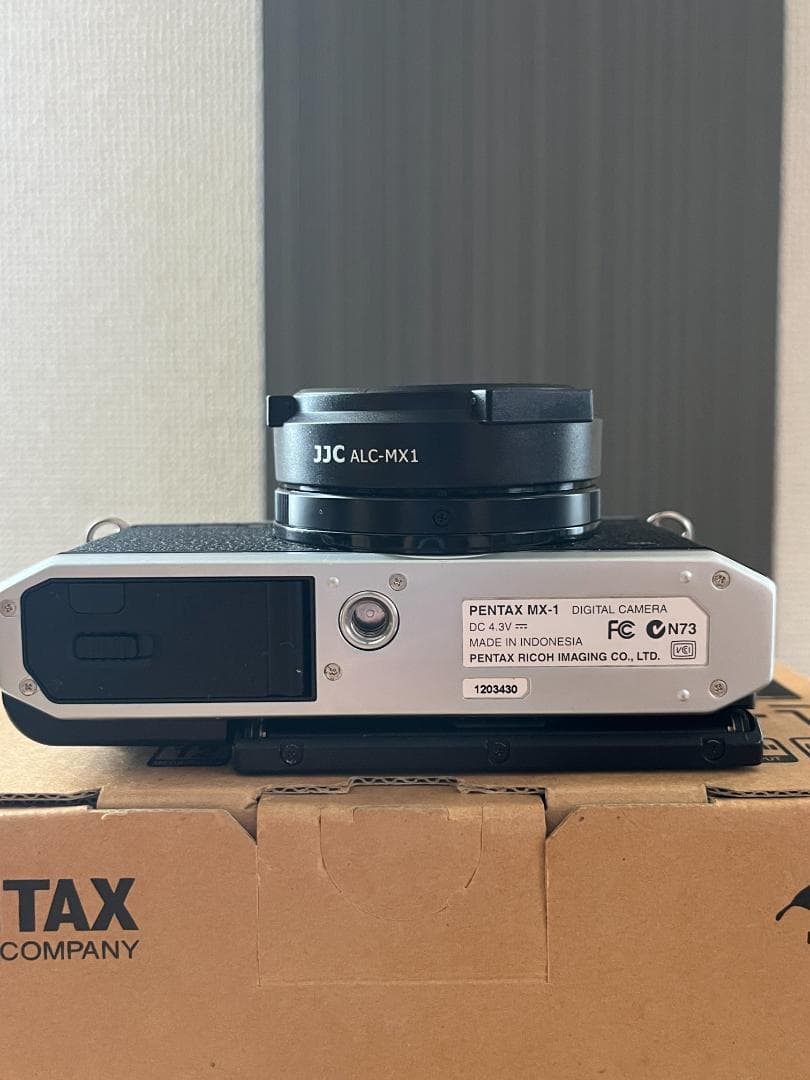 PENTAX (ペンタックス) MX-1 デジタルカメラ シルバー