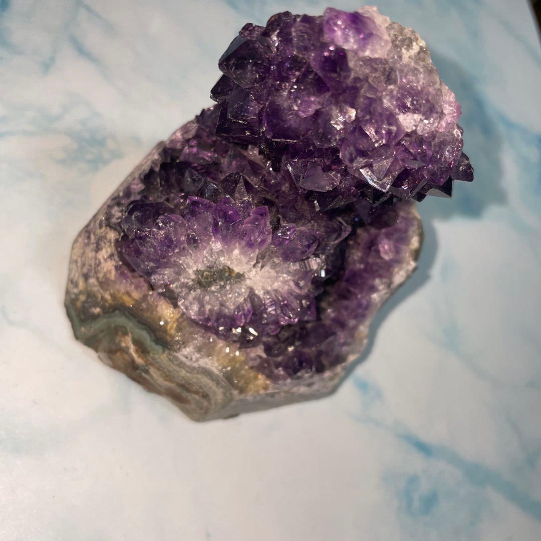 フラワーアメジスト ‎キラキラ お花 かわいい