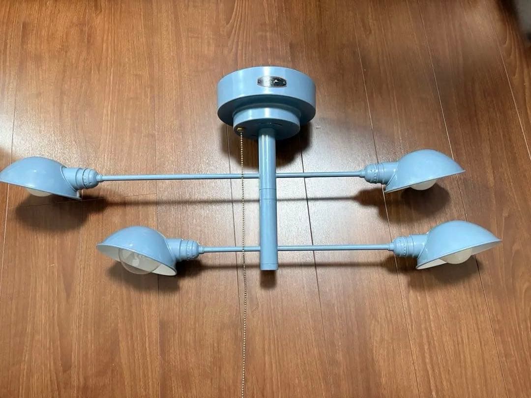 HERMOSA KAMAKURA シーリングライト 4灯　ライトブルー　照明