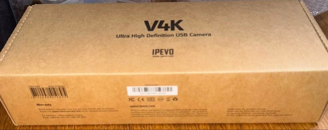 IPEVO V4K　USBカメラ　手元カメラ 書画カメラ 美品