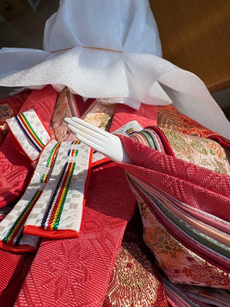 伝統的なひな人形セット