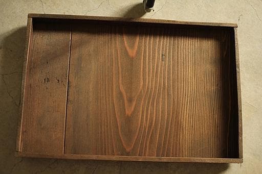 古い鉄と古材のキッチンラック　食器棚　オープンラック　古家具　古道具