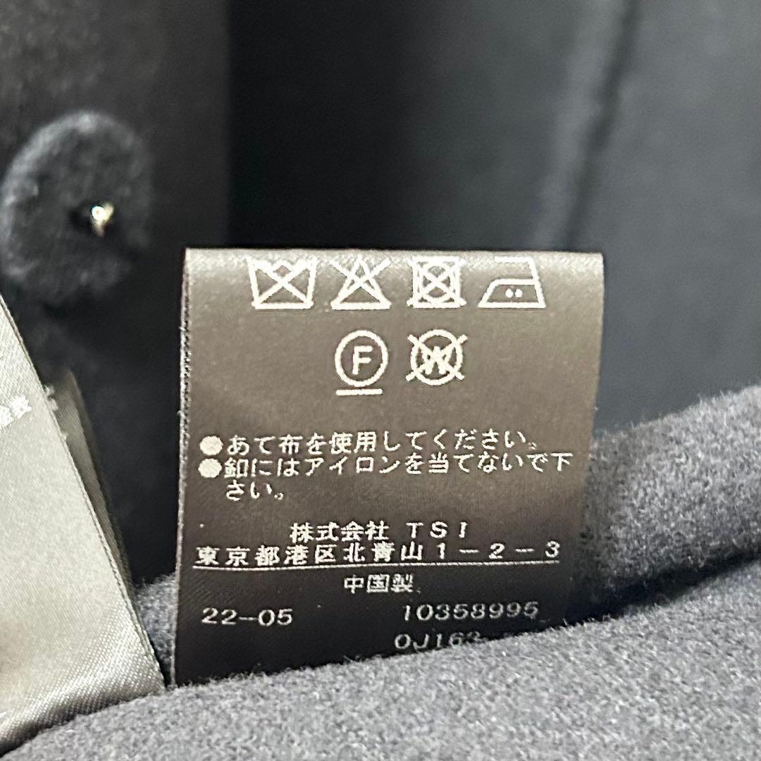 美品✨ADORE ライトリバーケープ付きノーカラージャケット コート