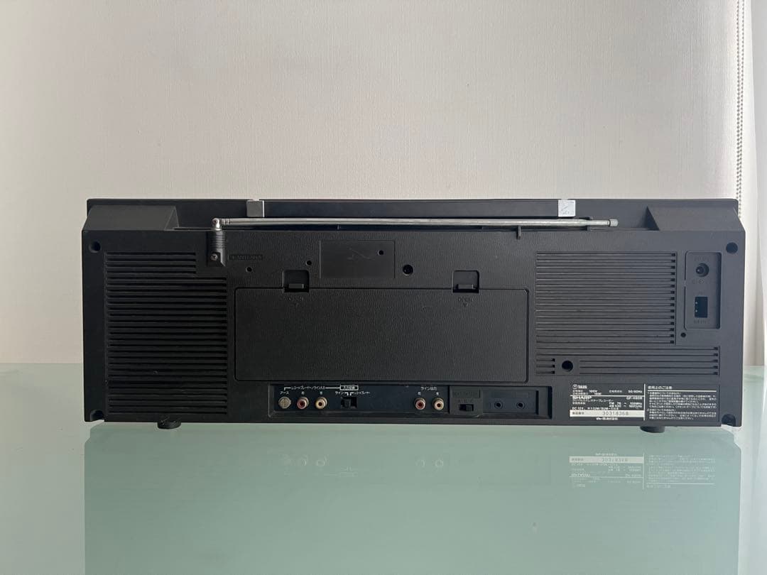昭和レトロ　SHARP GF-490R ダブルカセットデッキ