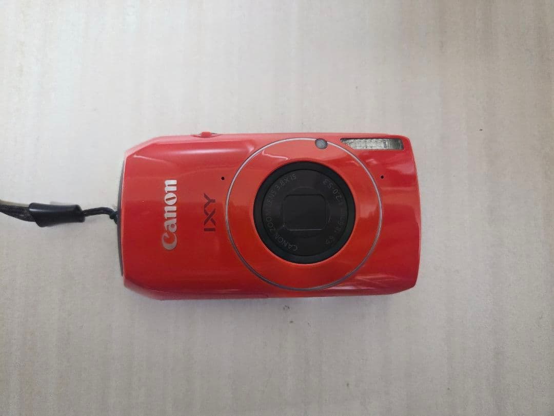 Canon IXY 30S 赤 デジタルカメラ 本体+バッテリー+充電器