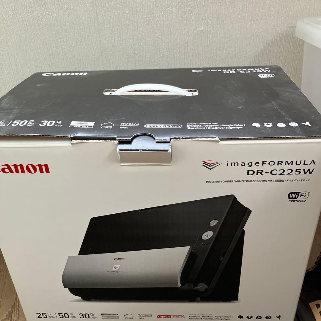 【動作未確認・箱汚れあり】Canon imageFORMULA DR-C225W