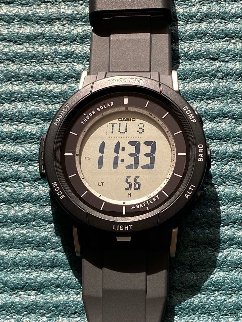 カシオ　プロトレック　PRG-30-1JF 中古