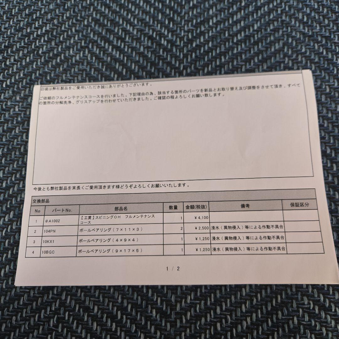 19ステラsw8000HG オーバーホール済み