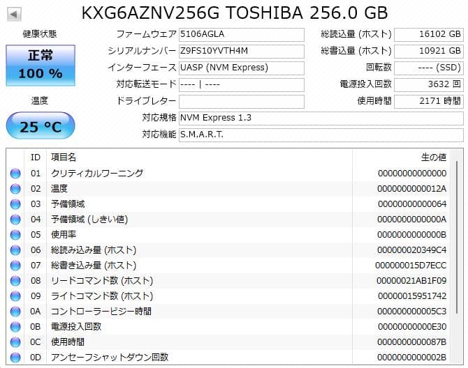 【正常判定】 NVMe M.2 SSD 7枚セット 2230 2280