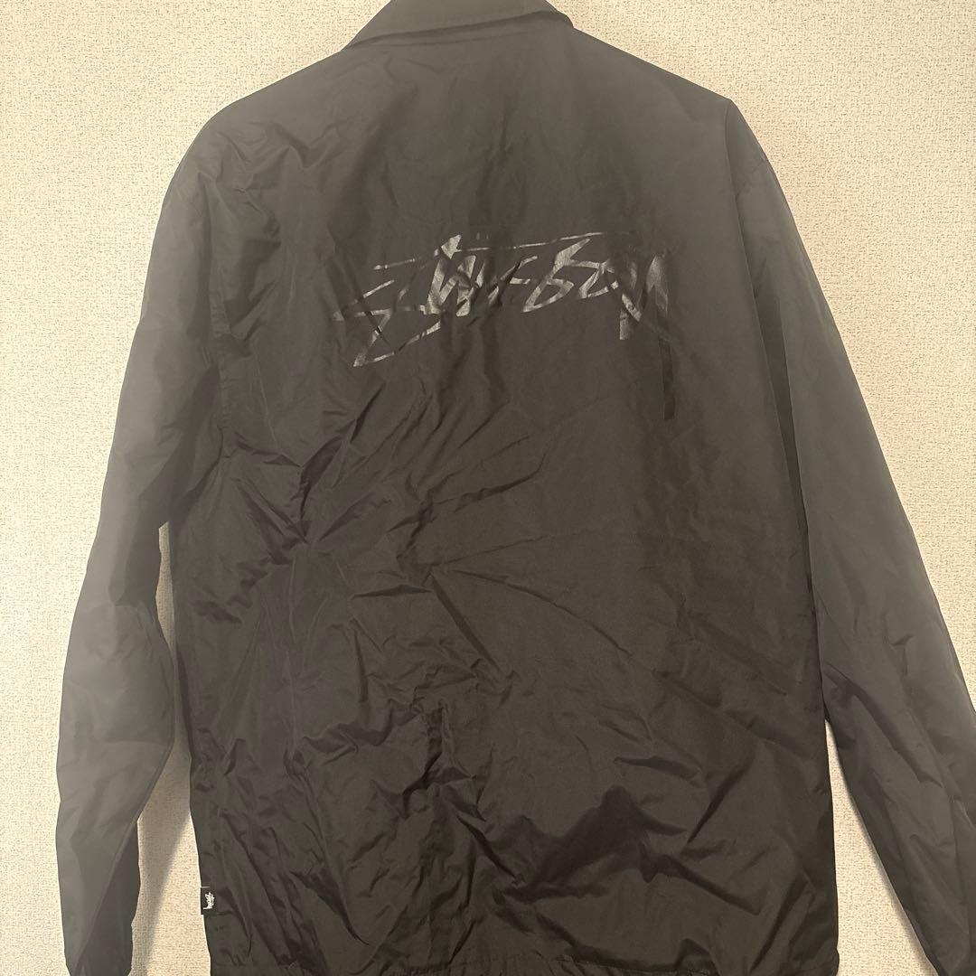 Stussy コーチジャケット 黒