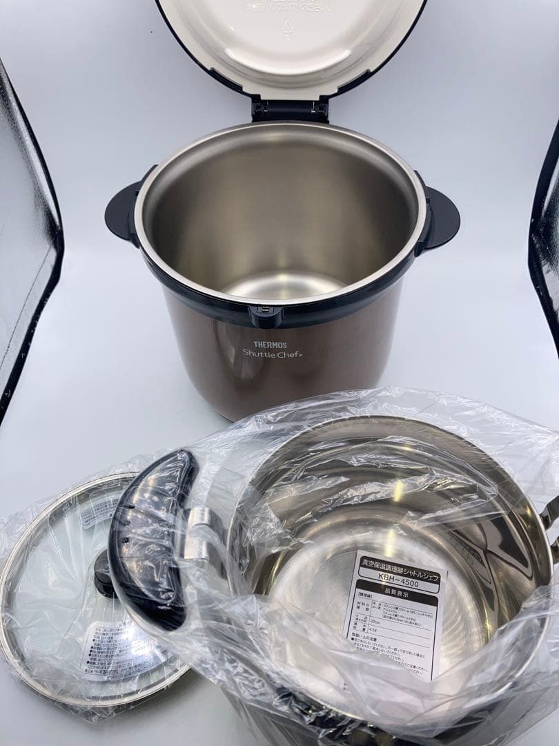 新品　THERMOS シャトルシェフ　サーモス　KBH-4500 保温調理鍋