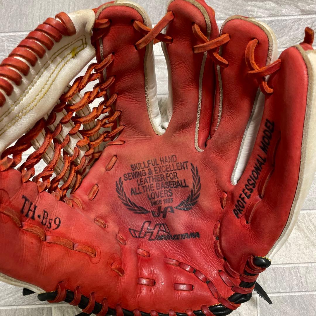 ハタケヤマ 軟式 グローブ 外野手 大人用 野球 ミット