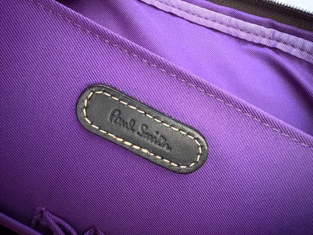 美品 Paul Smith 2wayビジネスバッグ ストライプ