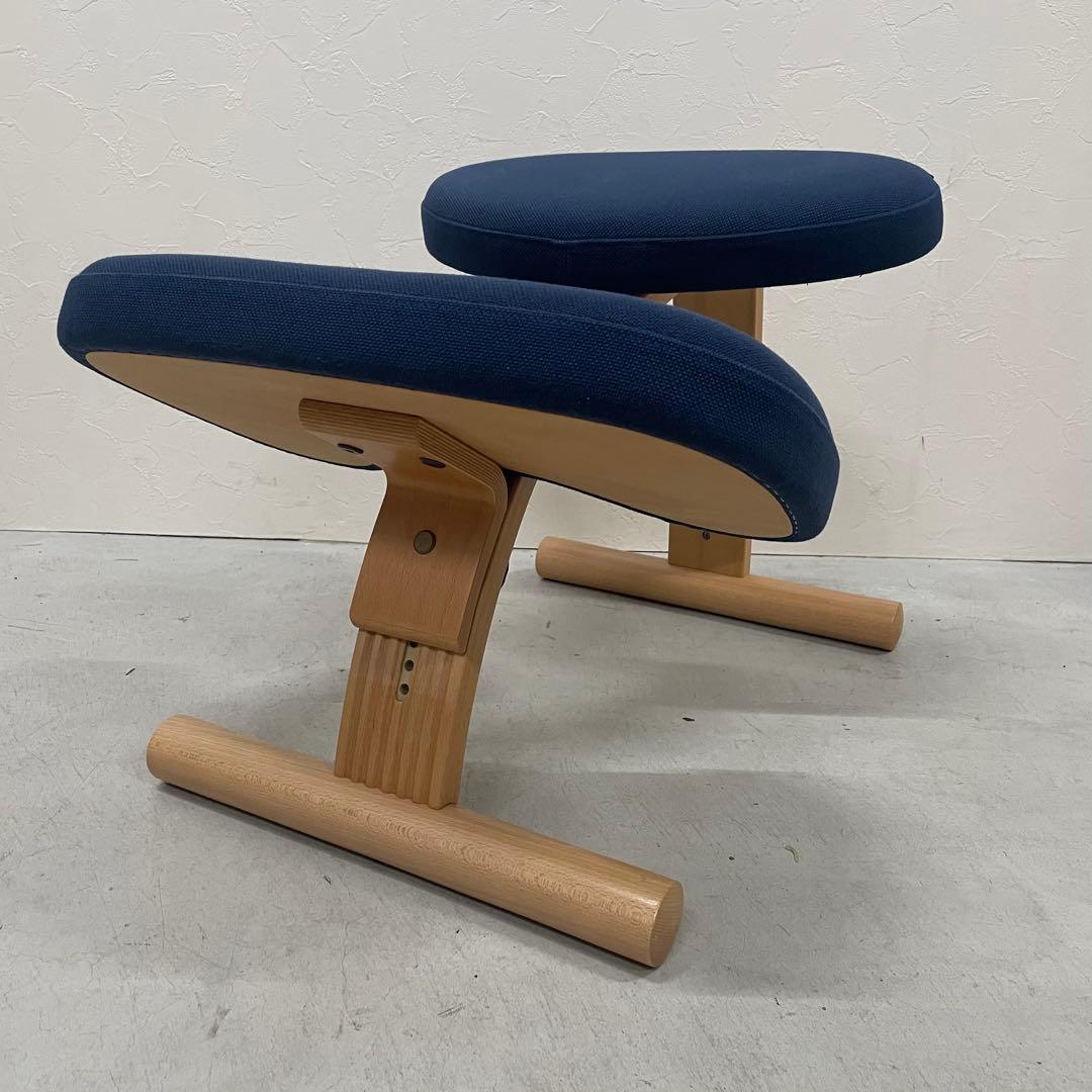 バランスチェア イージー ショートフレームバージョン ネイビー バランスラボ