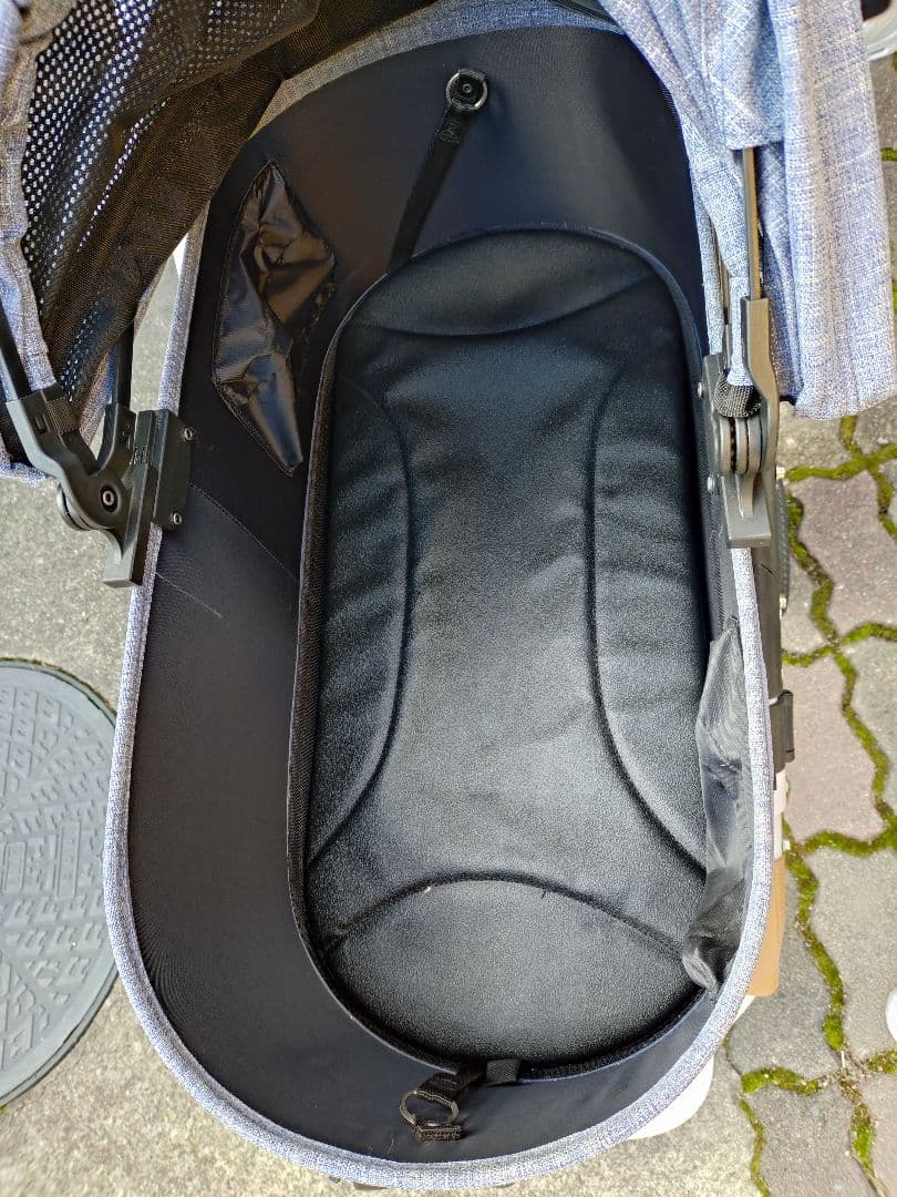 AIRBUGGY ドーム3ラージ　メランジデニム