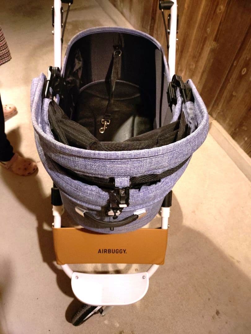 AIRBUGGY ドーム3ラージ　メランジデニム