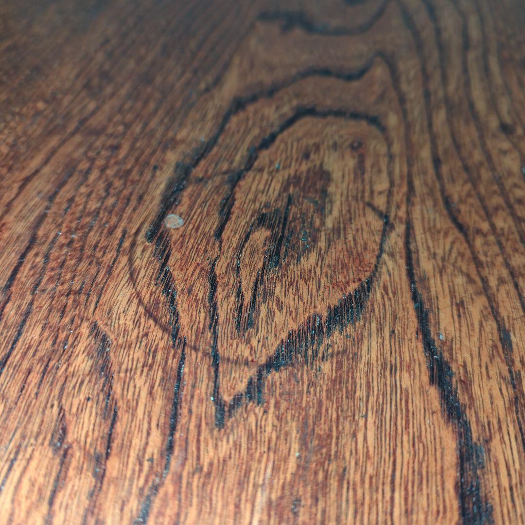 木製テーブル　無垢　古民家　昭和レトロ