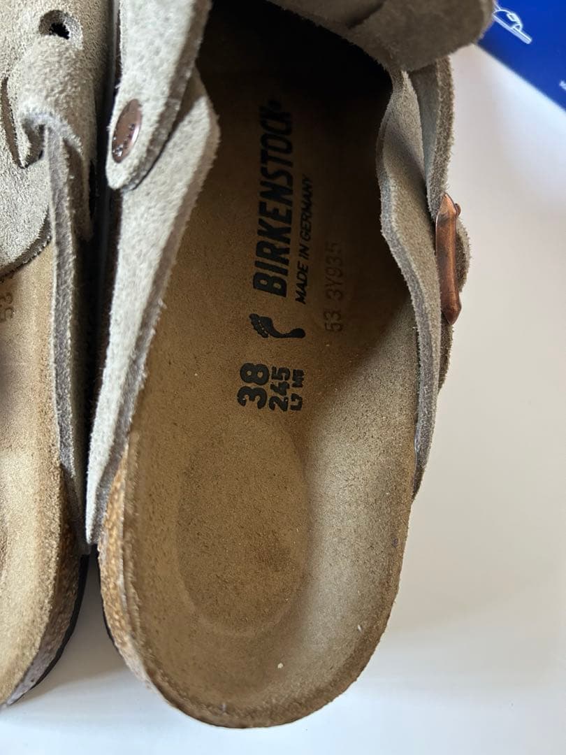 【新品】ビルケンシュトック ボストン トープ38 24.5