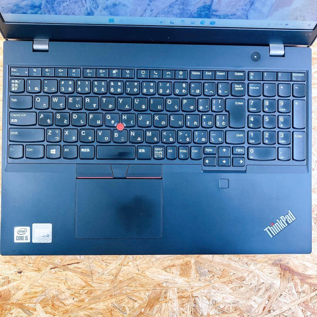 ThinkPad L15 Gen1 Win11 大画面15型 テンキー ノート