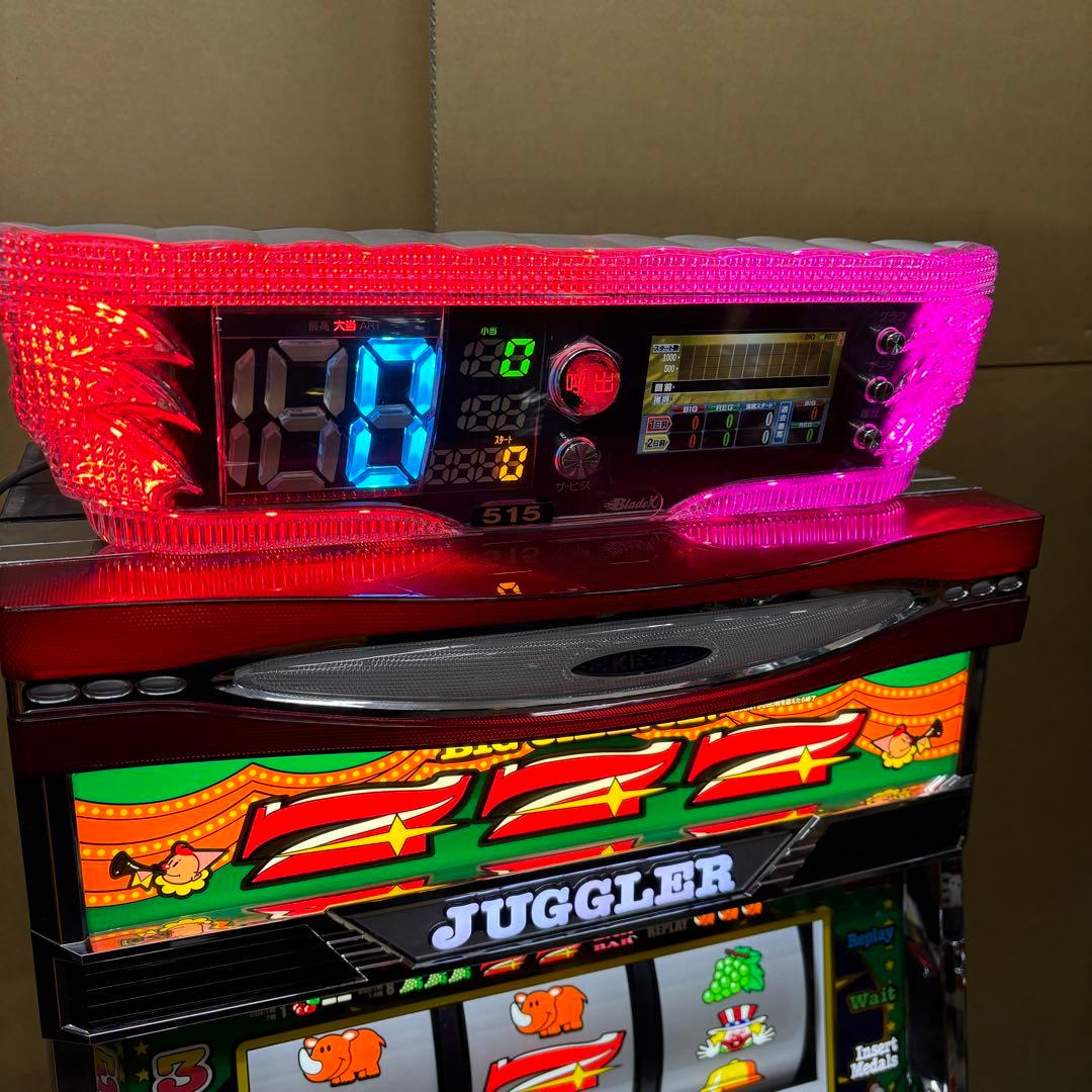 6号機 アイムジャグラーEX-TP 緑 実機 家庭用フルセット！