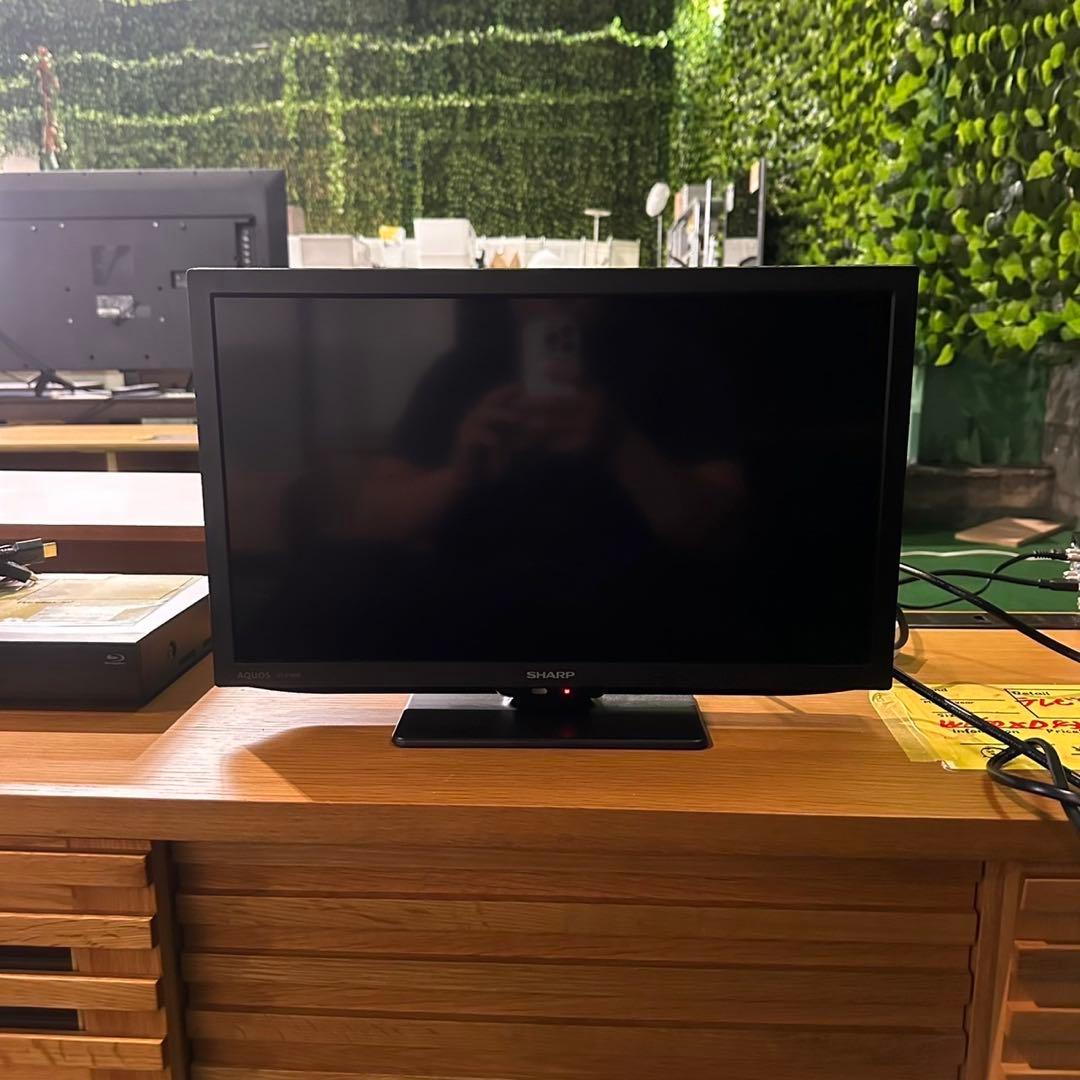 SHARP 液晶テレビ 2T-C19DE 19V型 リモコン付 家電 F017