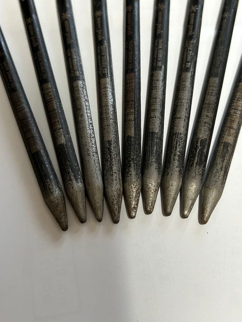 スノーピーク　ソリッドステーク20　ペグハンマー　ペグケース