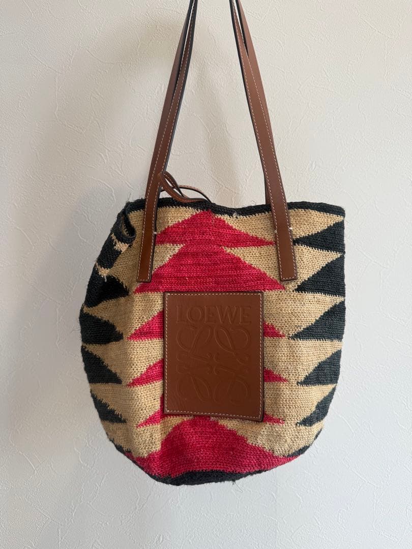 LOEWE シグラ バスケットバッグ　イビザ　カゴバッグ