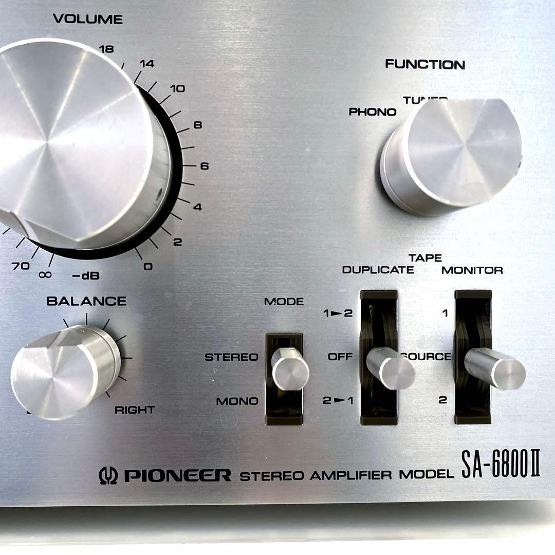 PIONEER プリメインアンプ SA-6800Ⅱ パイオニア メンテ動作品