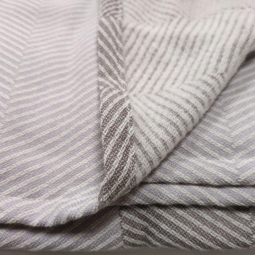 西川インナーブランケットグレー　ウール100%毛布 2枚組
