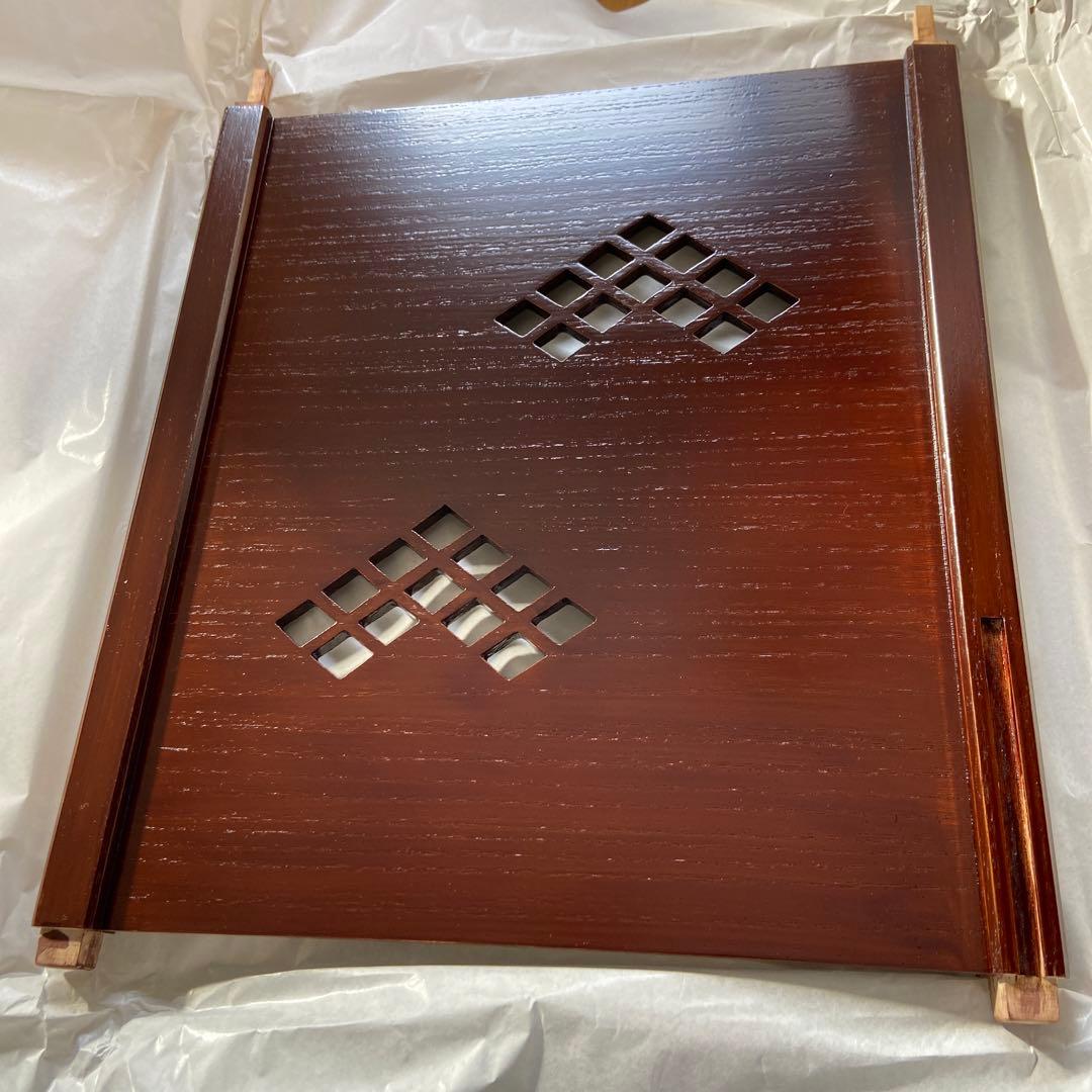 水屋蔵出し！新品・未使用【　裏千家茶道具・14代淡々斎写し・徒然棚　】