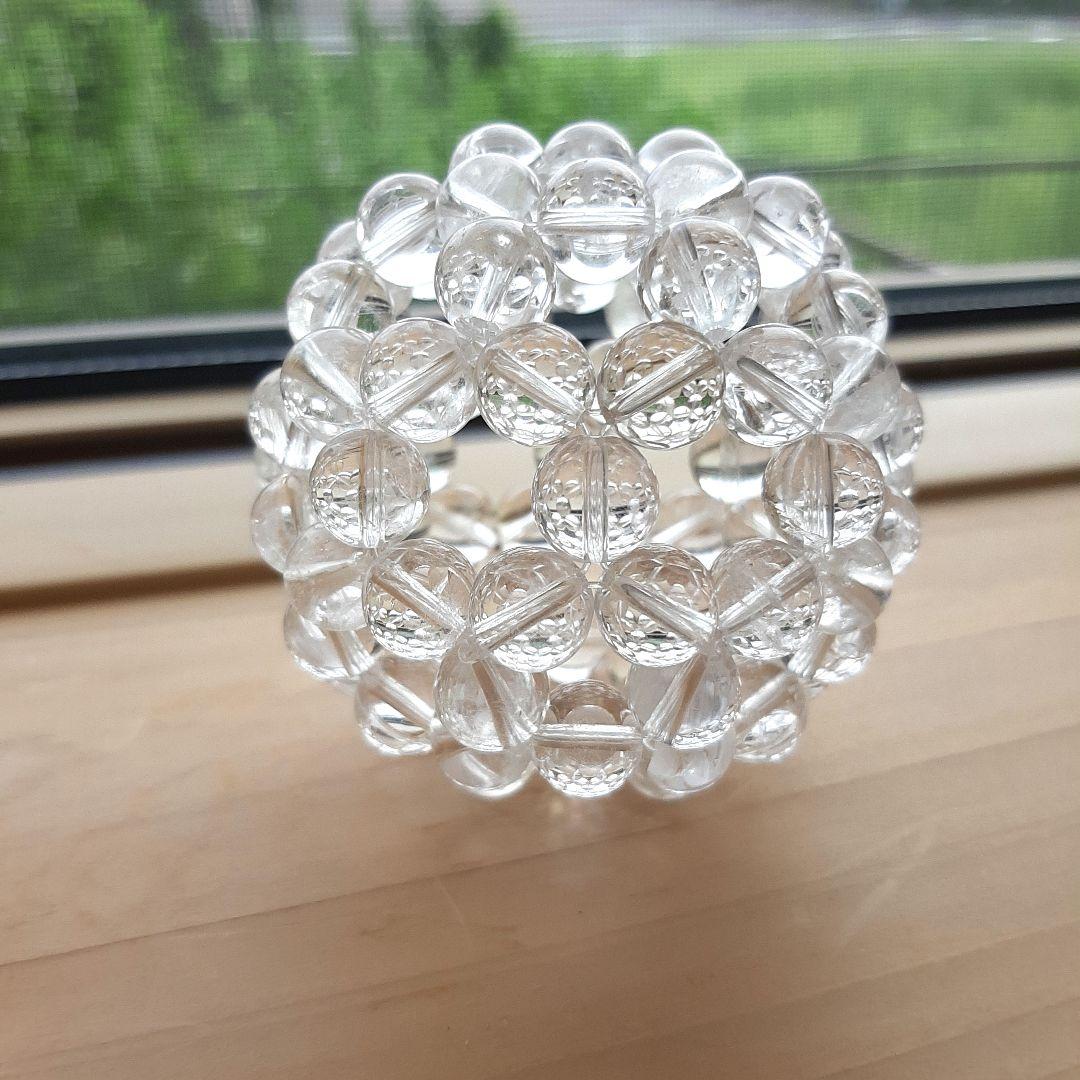 ヒマラヤ水晶　カンチェンジュンガ産　フラーレン　12mm玉使用　新品