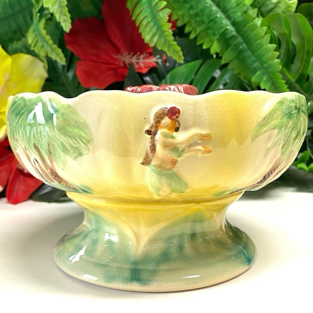 ハワイアンビンテージ★フラガール★TIKIボール★メネフネ★ハワイ置物★ハワイ