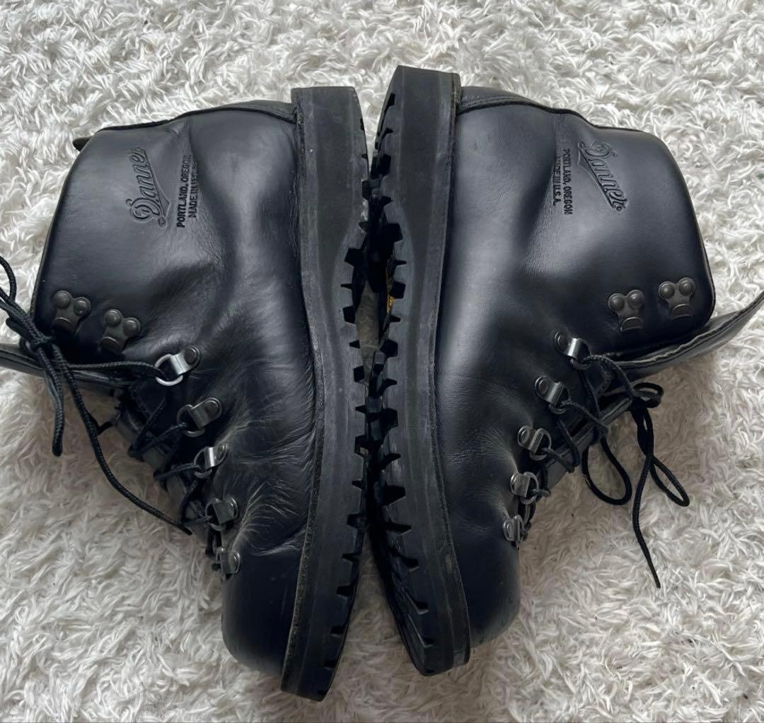 ダナー マウンテンブーツ ゴアテックス 白タグ USA製 黒