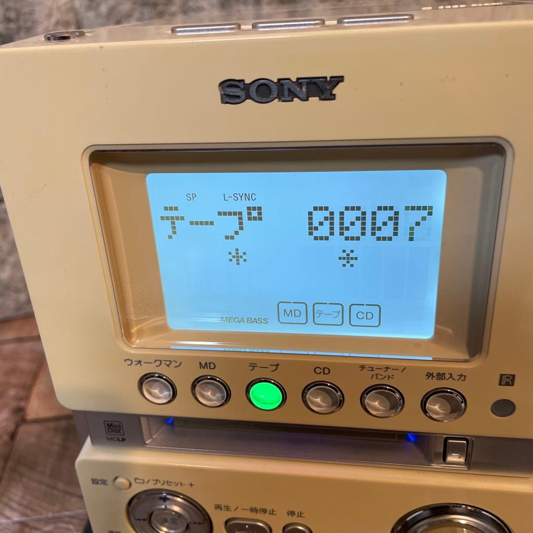 #894 SONY MD搭載オールインワンコンポ CMT-M35WM