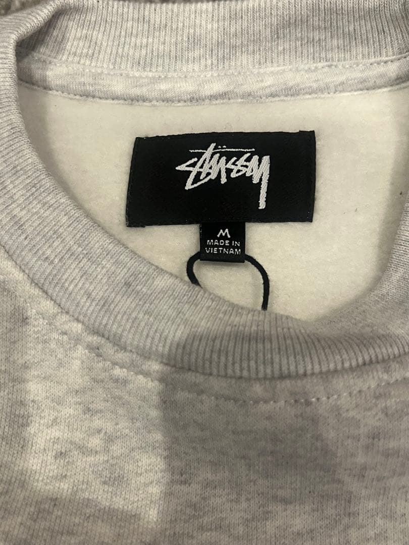 Stussy state crew グレー M